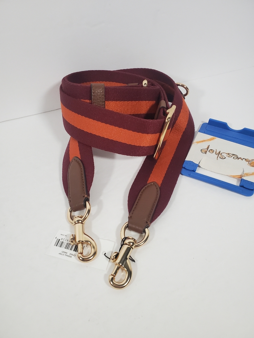 Coach Webbing Strap NWT